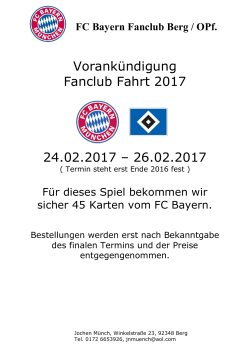 DJK-SV Berg e - Bayern Fanclub Berg