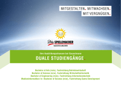 duale studieng&auml;nge. - AUBI-plus