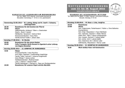 Pfarrbrief St. Martin - Waging a.See Waging am See