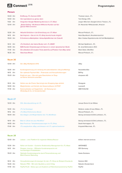 Programmplan herunterladen  - JTL
