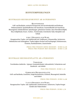 DOWNLOAD Buffetempfehlungen