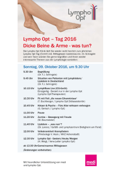 Programm  - Lympho-Opt