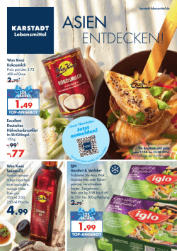 Jetzt informieren - Karstadt Lebensmittel