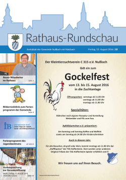 Gockelfest - Lokalmatador.de