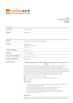 PDF - Stellenwerk Mainz