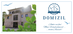 Domizil Papenburg - Prospekt - Home