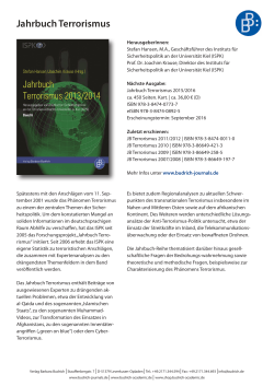 Jahrbuch Terrorismus