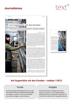 Journalismus