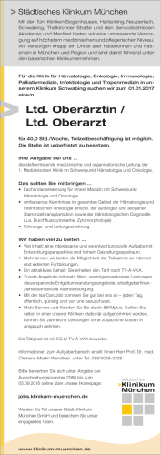 Ltd. Oberärztin / Ltd. Oberarzt