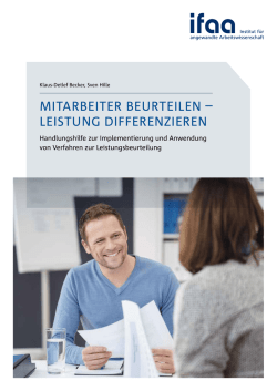 mitarbeiter beurteilen &ndash; leistung differenzieren