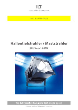 Hallentiefstrahler / Maststrahler