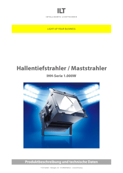 Hallentiefstrahler / Maststrahler
