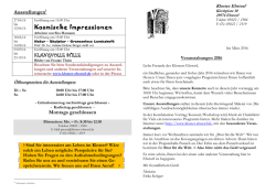 Jahresprogramm (PDF | 340 KB)