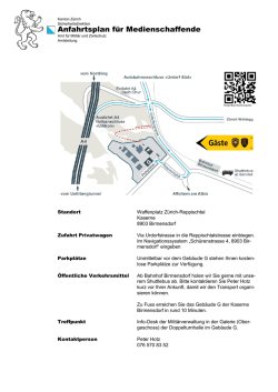 Situationsplan f&uuml;r Medienschaffende