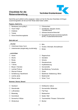 Checkliste als (PDF, 50 KB, nicht barrierefrei)