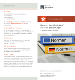 Normen - Deutsches Kupferinstitut