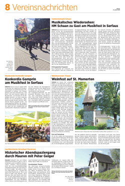 Bericht über Serfaus im Volksblatt 19.08.2016