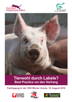 Tierwohl durch Labels?