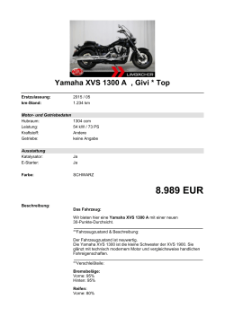 Detailansicht Yamaha XVS 1300 A €,€Givi * Top