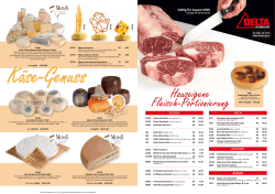 Hauseigene Fleisch-Portionierung