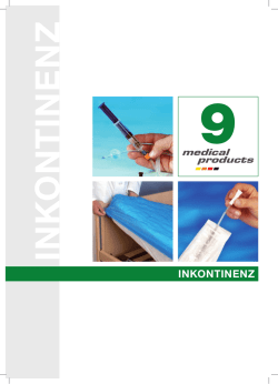 inkontinenz - KMP PRAXISVERSORGUNG