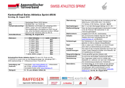 Kantonalfinal Swiss Athletics Sprint AR/AI