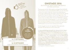 Festival Onstage  - Fabriktheater Rote Fabrik Z&uuml;rich