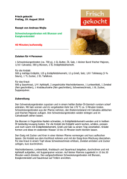 Schweinslungenbraten