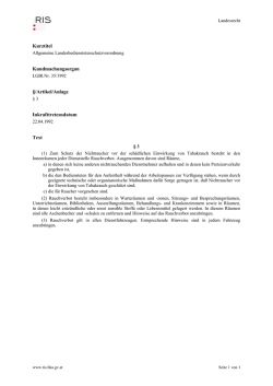 Dokumentvorlage f&uuml;r RISDokumente