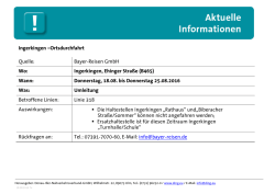 Ingerkingen &ndash;Ortsdurchfahrt Quelle: Bayer-Reisen GmbH Wo