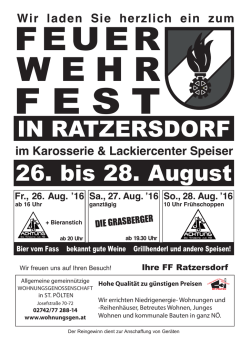 FF FEST 2016 vom 26.08.2016 bis 28.08.2016