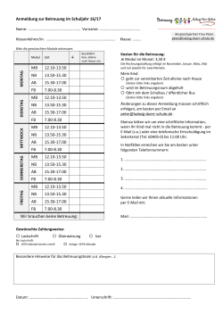 pdf-Anmeldeformular - Ludwig-Dürr