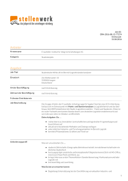 PDF - Stellenwerk Erlangen