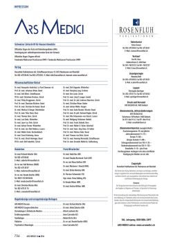 impressum - Rosenfluh Publikationen AG