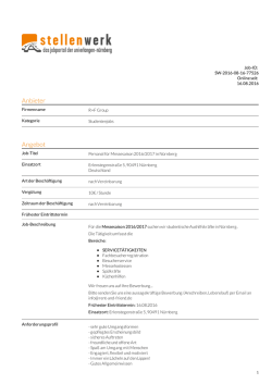 PDF - Stellenwerk Erlangen