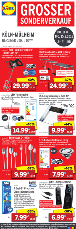 Sonderverkaufsangebote