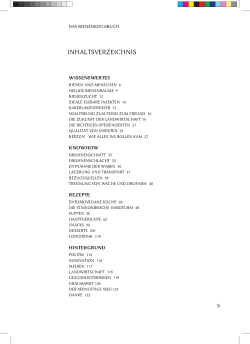 INHALTSVERZEICHNIS