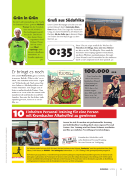 Einheiten Personal Training f&uuml;r eine Person mit