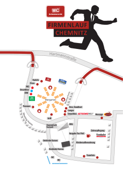 Lageplan - Firmenlauf Chemnitz
