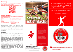 Jugend-Cup 2016 - TVPro