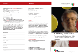 Einladung und Programm 17. NRW-Dialog zum