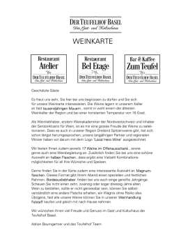 in English - Der Teufelhof Basel