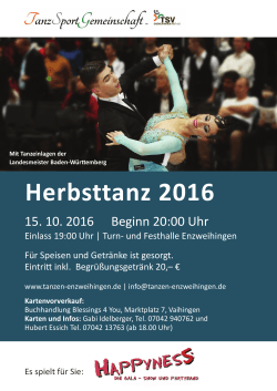 Plakat hier - Tanzen Enzweihingen