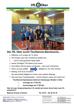 Info-Blatt - VfL von 1875 Oker eV