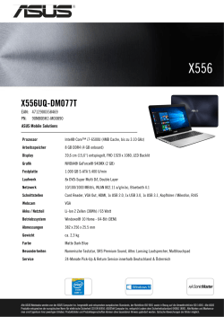 X556UQ-DM077T - Ingram Micro