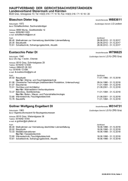 Druckansicht - Hauptverband