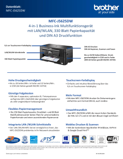 Datenblatt MFC-J5625DW (0,69MB PDF)