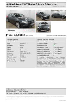 Preis: 46.850 € MwSt. ausweisbar