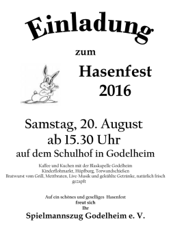 Hasenfest - Godelheim.de