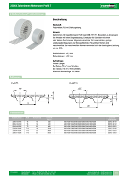 22054 Zahnriemen Meterware Profil T